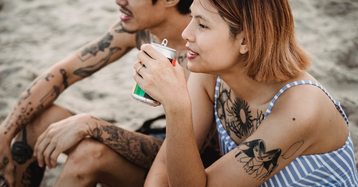 Floral Tattoos Reflecting the Sunshine Coast's Beauty